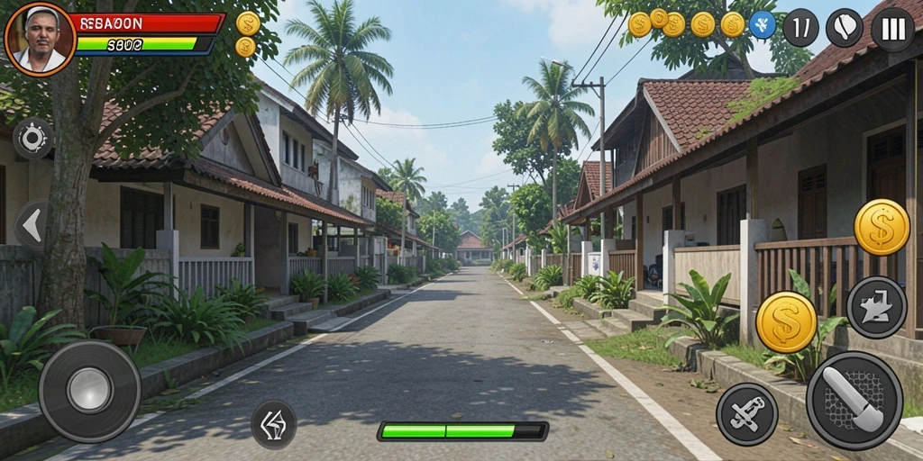 cuputoto - Karakter lucu dan desain level yang kreatif.