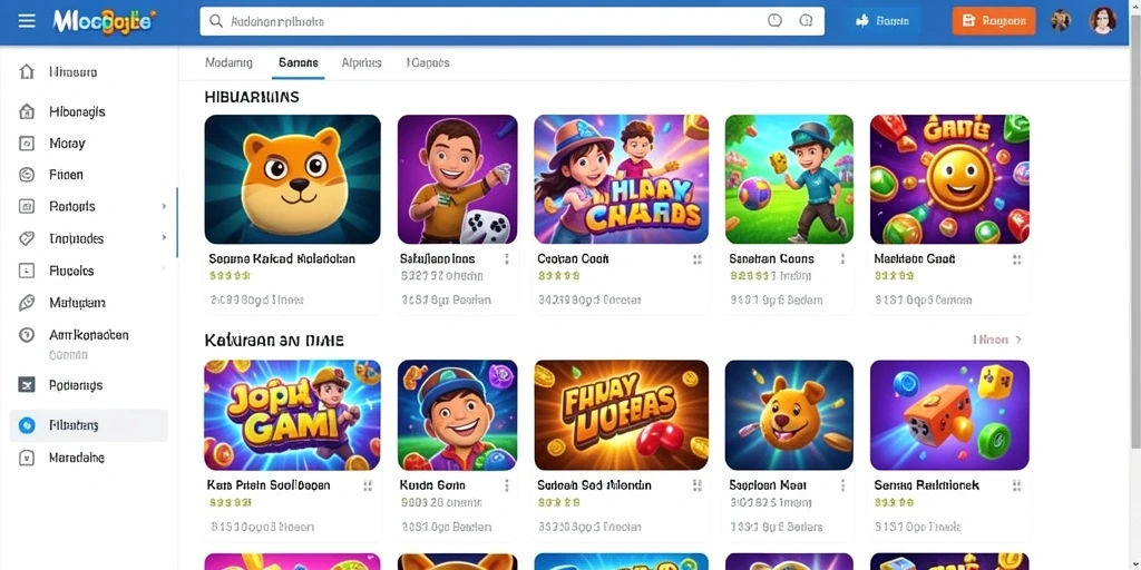 dewitogel - Screenshot dari mode permainan yang menantang.