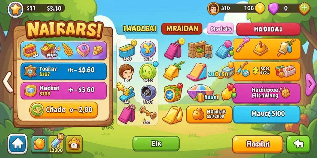 rajapanen - Karakter dengan desain unik dan menarik.